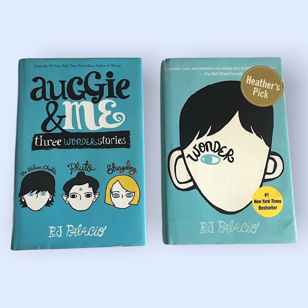 WONDER and AUGGIE & ME| 2 book bundle